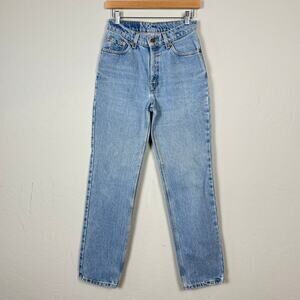 VTG Levi's 512 Slim Fit Straight Leg Jeans 1998 Juniors 24x30 Jrs Size 5 Retro
